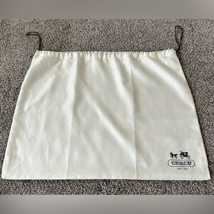 Coach dust bag